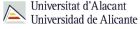 Universitat d´Alacant