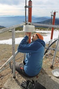 imagen de equipo de monitorización al aire libre