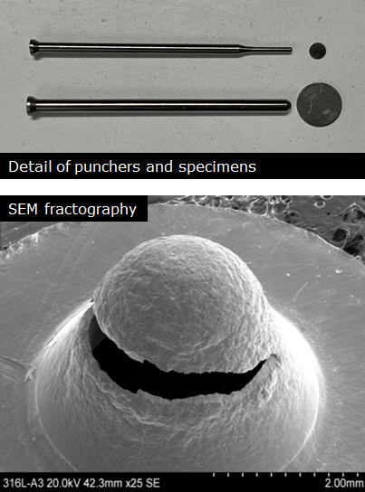Small Punch Machine Samples Small Punch Machine Samples