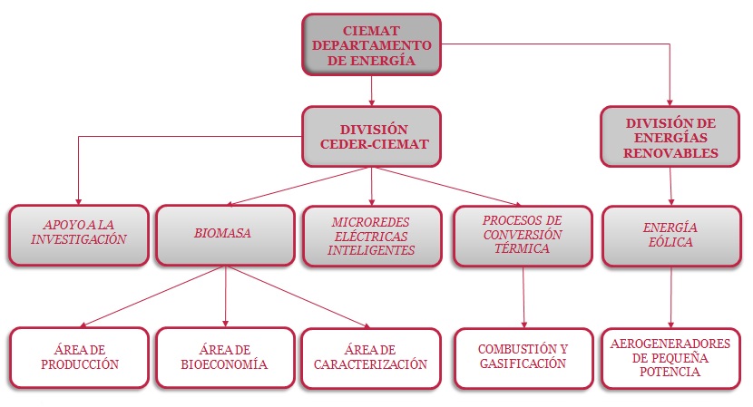 organigrama del CEDER organigrama del CEDER