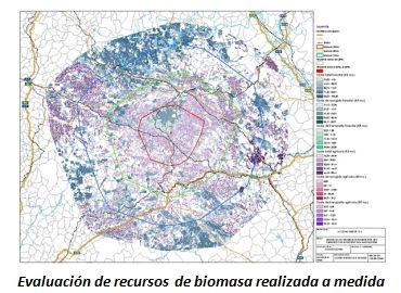 foto de Evaluación de recursos e biomasa realizada a medida