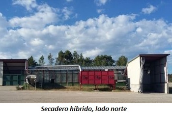 imagen de secadero hibrido lado norte