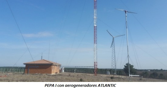 PEPA I con aerogeneradores ATLANTIC AOC PEPA I con aerogeneradores ATLANTIC AOC