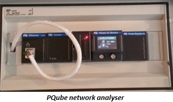 photo of PQube network analyser