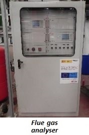 photo of flue gas analyser
