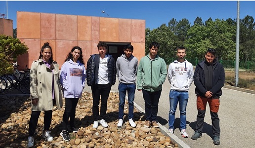 imagen de estudiantes acogidos en prácticas