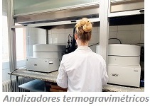 Analizador termogravimétrico