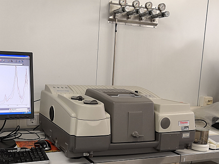 Espectrómetro de Infrarrojo por Transformada de Fourier