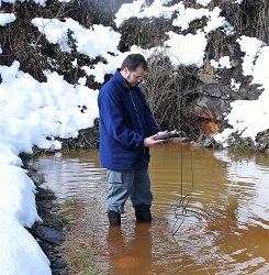 image of measures at a lake