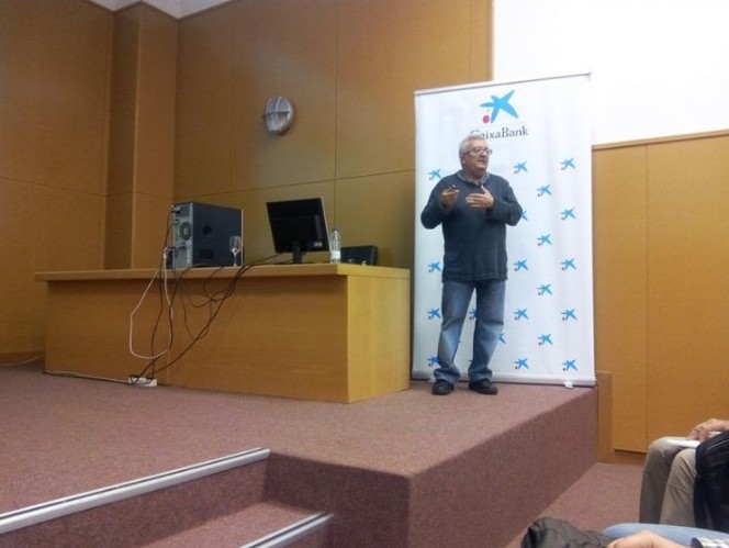 2016. Javier Díaz en la Jornada conmemorativa del Año Internacional del Suelo en la Universidad de Burgos