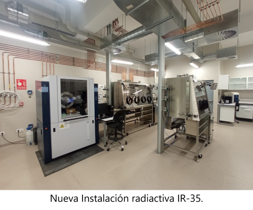 Nueva instalación radiactiva IR-35